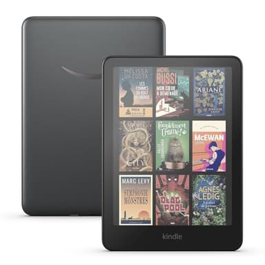 Amazon Kindle Colorsoft Signature Edition (Nouvelle génération) - Avec affichage couleur, éclairage avant à réglage automatique, charge sans fil et longue autonomie - 32 Go