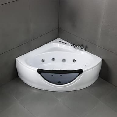 Baignoire Balnéo Tasmanie Jets 135 x135 x54 cm, by SPALINA
