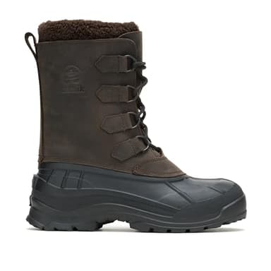 Kamik - ALBORG - Bottes de Neige - Homme - Marron (Crème/plissé) - 42 EU