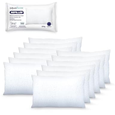 Aquafloow 12x Sachets de Granulés pour Déshumidificateur 280 g, Contrôle des Moisissures pour Pièces de 20 m² | Recharges Ultra-Absorbantes