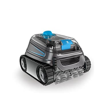 Robot Piscine électrique CNX 25 Zodiac pour Piscine 10x5 m.Nettoie Fond/parois/Ligne d’Eau. Aspiration cyclonique + agilité Tout Terrain. Câble de 15 m + Double Filtration
