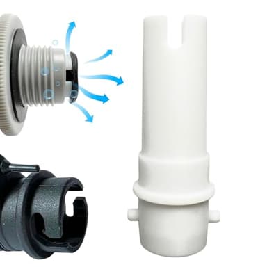 WiseWave Adaptateur de valve de gonflage de qualité supérieure - Compatible avec les modèles Bestway Lay Z Spa Jacuzzis et Coleman Portable Gonflable Bubble Hot Tubs Spa AirJet et HydroJet Pro