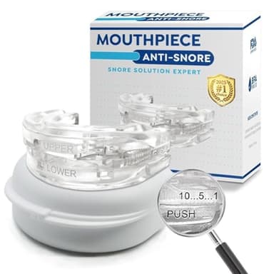 Sofela Airflow - Anti Ronflement Efficace Puissant, Dispositif Anti-Ronflements, Ronflement Et L'apnée Du Sommeil(White)