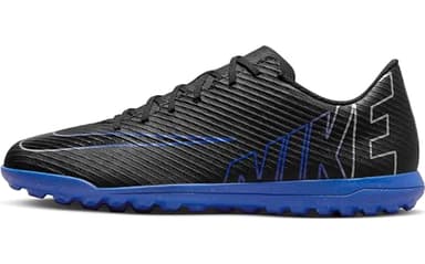 Nike Football Soccer Shoe Vapor 15 Club TF, Black/Chrome-Hyper Royal, DJ5968-040, 42 EU (M 8.5 US)