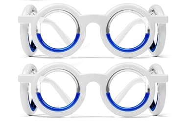 Hion Motion Sickness Brille, Auto Sickness Brille, Linderung von Reisekrankheit, Luftkrankheit, Seekrankheit Brille（2stück-Only 2 glasses）