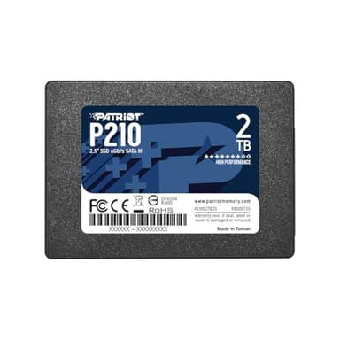 Patriot P210 SSD 2To SATA III Disque Solide Interne 2.5" - P210S2To25