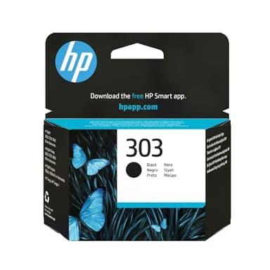 HP 303 Cartouche d'Encre Noire Authentique (T6N02AE)