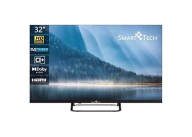 Smart Tech 32HN01V TV HD LED 32 Pouces (80cm) Triple Tuner Dolby Audio H.265 3xHDMI, 2xUSB