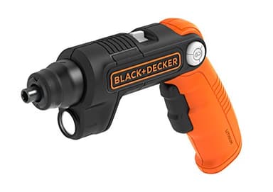 BLACK+DECKER BDCSFL20C-QW LightDriver Tournevis sans fil polyvalent Lithium Ion, 4 V, Orange, Set de 4 Pièces