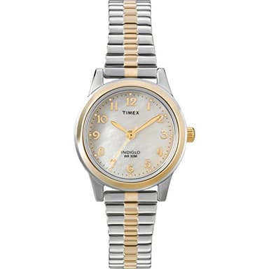 Timex Femme Analogique Quartz Montre avec Bracelet en Cuir T2M828
