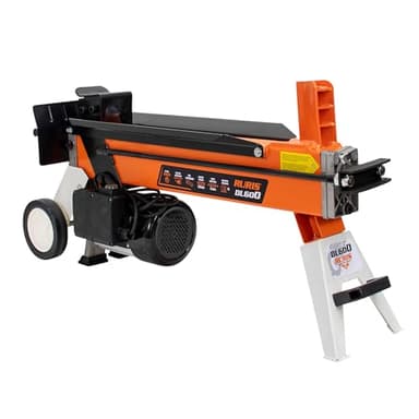 RURIS POWER FOR NATURE Fendeur de Bûches Électrique DL600-6 Tonnes, 2200W, 230V, Longueur Max 52 cm, Diamètre 25 cm, Compact et Transportable, pour Bois de Chauffage