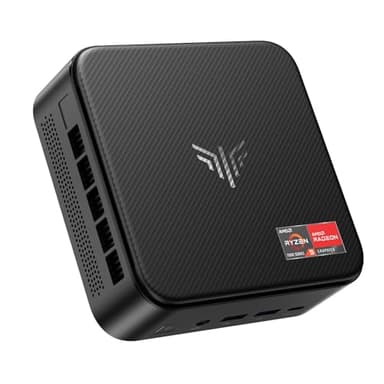 NiPoGi Mini PC E3B Ryzen 5 7430U (jusqu'à 4,3 GHz), 32Go DDR4 SSD M.2 de 1To, Mini Ordinateur avec Win11 Pro | Triple Affichage 4K | BT5.2 | Wi-FI 6 pour Bureaux, Design, Home Cinéma et E-Learning