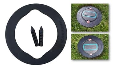 Bordure de pelouse compatible avec l'arroseur carré escamotable Gardena OS 140