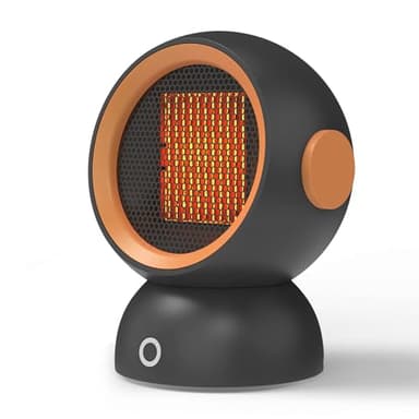 AYhome Radiateur soufflant 1500W PTC céramique chauffant, chauffage d’appoint portable - Faible consommation d’énergie, silencieux, protection anti-basculement et contre la surchauffe