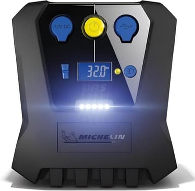 MICHELIN 009519 Compresseur Digital Programmable 12V , 6,9 Bars