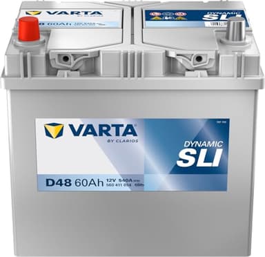Varta Blue Dynamic D48 Batterie Voitures, 12 V 60Ah 540 Amps (En)