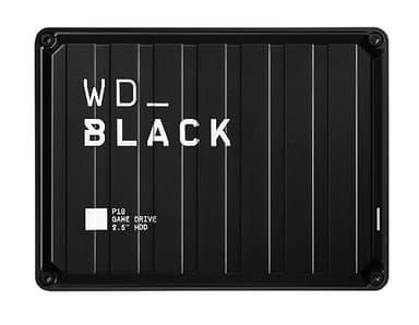 WD_BLACK P10 4 To Disque dur Externe Portable, Robuste et haute performance, Fonctionne avec PC et Console, Stocker jusqu'à 150 jeux, Noir