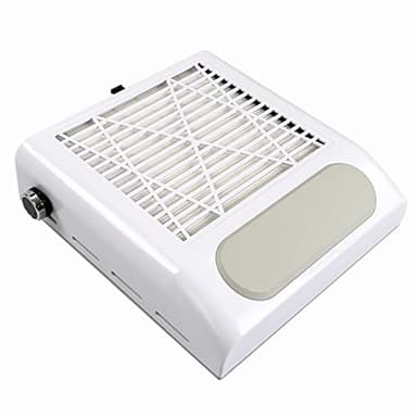 Layhou Aspirateur Ongles Professionnelle, 2 Niveaux Réglable Vitesse, Aspirateur Manucure, Collecteur de Poussière d'Ongles Puissant pour la Manucure au Salon ou à la Maison