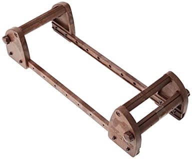 Rayher réglable spécial Métier à tisser pour fil de marron foncé, 3.42 x 1.58 x 0.88 cm