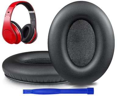 SOULWIT Souple Cuir Protéiné Mousse Coussin Coussinets pour Monster Beats Studio 1.0 (1 St Gen) Casque by Dr. Dre