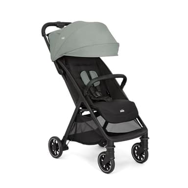 Joie - Pact™ Pro - Poussette Légère Et Compacte - Pliage Facile À Une Main - Compatible Sièges Auto Et Nacelles - Harnais 5 Points - Suspension Tout-Terrain - Abyss - Dès la Naissance