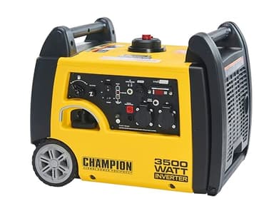 Champion Power Equipment Unité de puissance mobile à essence (3100 W, onduleur portable, ultra silencieux, avec poignée et jeu de roues intégrés, idéal pour l'extérieur + camping) 73001i-E-EU