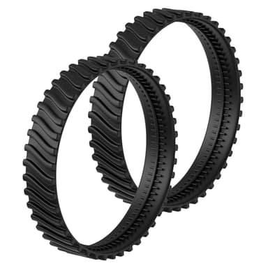 PHONILLICO Lot 2 Chenilles pour Zodiac MX8 MX6 - Roue Robot Nettoyeur Piscine Rechange R0526100