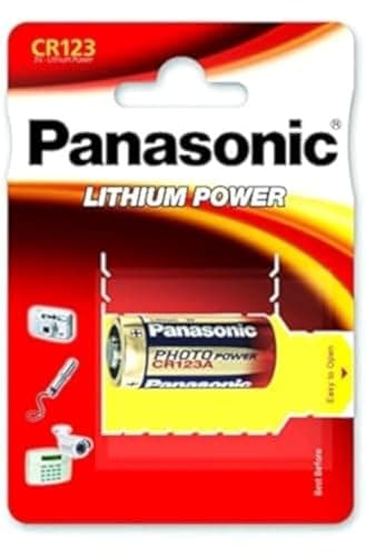 PANASONIC Pile Panasonic Lithium Power CR123 (1 PCE)
