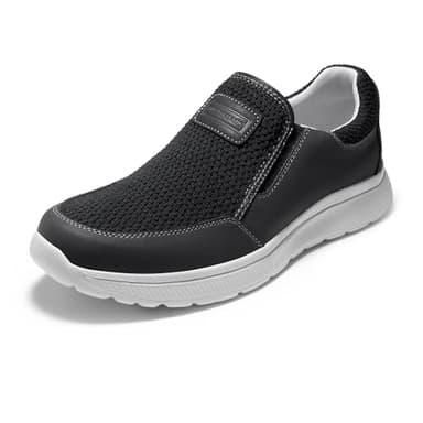 Bruno Marc Mocassins Homme Elégants et Respirants Chaussures à Enfiler Confortable Loafers Décontractées,Size 42,Noir,SBLS2419M-E