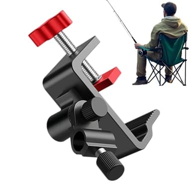 Station de pêche générique - Pince rotative à 360 ° - Avec support de bol d'appât - Roue dentée multifonction pour eau salée, eau douce, kayak en plein air, mer profonde, voyage en plein air