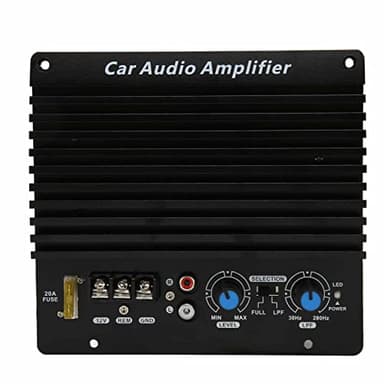 Carte Amplificateur de Voiture 300W 12V, Caisson de Basses Haute Puissance pour Haut-Parleur, Double Canal Audio de Véhicule
