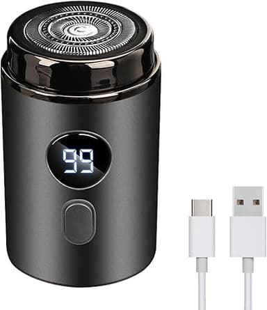 Easy Trim Rasoir,2025 Easy Rasoir Trim Partie Intime Femme Homme,Lavable Sans Fil Usb Voyage (Black)