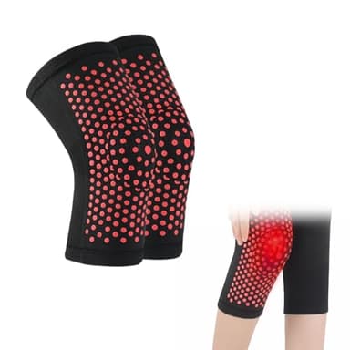 KARELLS Genouillère Auto Chauffante, Chauffante Manchon De Genou,Genouillère Chauffante, Genouillères pour Soulager Les douleurs articulaires pour Arthrite