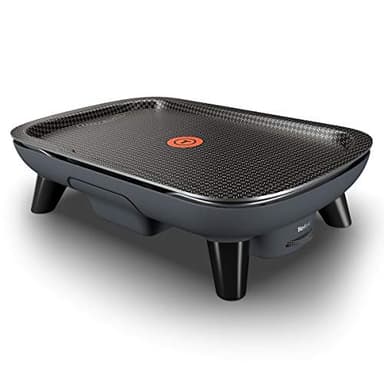 Tefal Plancha Des Saveurs Plancha électrique, 2400 W, Revêtement antiadhésif Titanium Force, Technologie Thermo-Spot, Thermostat réglable, Plaque amovible, Compatible lave-vaisselle YY4570FB