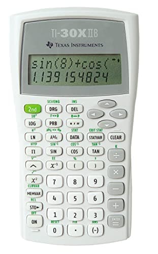 Calculatrice scientifiques TI-30XIIB (FC)