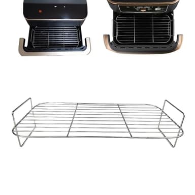 Moljaus Grille pour friteuse à air Compatible avec Ninja Foodi Flexdrawer Dual Air Fryer 10,4L / COSORI Dual Blaze TwinFry 10L en Acier Inoxydable S-304 Accessoire air Fryer Grille air Fryer