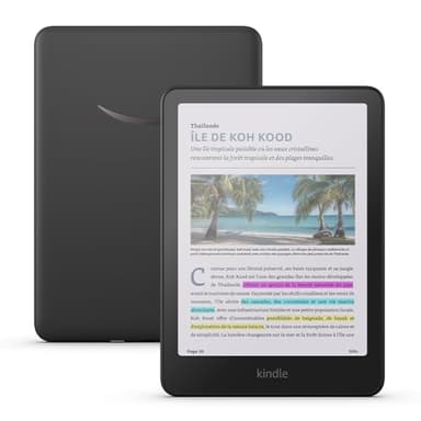 Amazon Kindle Colorsoft (Nouvelle génération) - avec écran couleur et éclairage chaud réglable - 16 Go