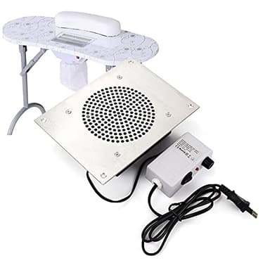 Aspirateur De Bureau, Aspirateur à Ongles avec Sac sous Vide Aspirateur De Bureau De Manucure Encastré pour Salon De Manucure Et Maison,C