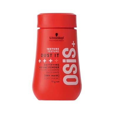Schwarzkopf Professional OSiS Dust It Poudre Matifiante Pour Cheveux Texturisante Volume Instantané Décollage Des Racines Sur Cheveux Secs Fixation Forte 10 g