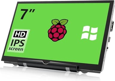HAMTYSAN 7 Pouces Raspberry Pi écran Mini Moniteur 800x480 IPS Petit écran HDMI pour Raspberry Pi 400/4 / 3/2 / Zero/B/B + Jetson Nano win11 / 10/8 / 7 (Non Tactile)