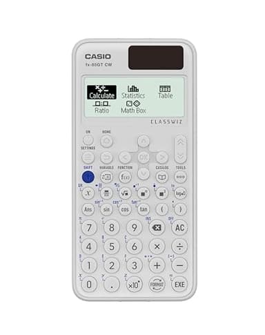 Casio Calculatrice Scientifique Blanche fx-85GTCW