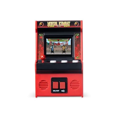 Basic Fun Arcade Classics Mini Mortal Kombat – Jeu Portable rétro avec Joystick, écran Couleur et Effets sonores Authentiques – pour Fans et collectionneurs