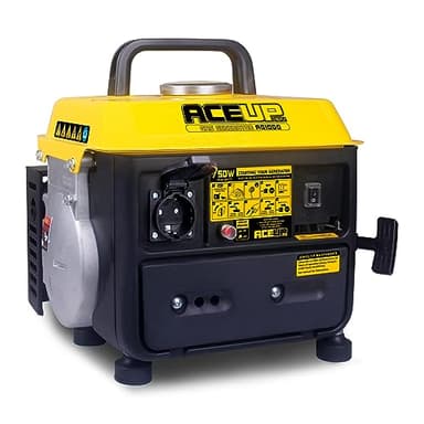 Aceup Energy 750W Groupe Electrogène Portable, Groupe Electrogène de Secours et Prises 230 V, EURO-V, CE, Ultraleggero, seulement 15,9 kg