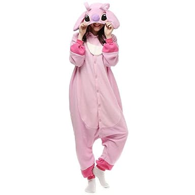 Lazutom Grenouillère Adulte Animaux Cosplay Pyjamas Halloween Noël Carnaval Costume Déguisement Fantaisie Tenue de Détente Confortable pour Hommes et Femmes