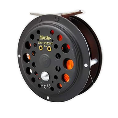 Martin Caddis Creek Moulinet de pêche à la Mouche, Taille 6/5, Moulinet à Mouche Simple Action avec contrôle de la Jante, récupération modifiable à Droite ou à Gauche, Bobine en Aluminium léger,