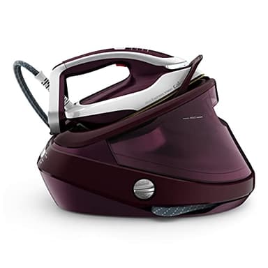 Calor Pro Express Vision Centrale vapeur, Lumière Smart LED sur le fer, Pression de 8,3 bars, Ultrapuissante, Débit vapeur 180 g/min, Jet vapeur 680 g/min, Anticalcaire, Fabriqué en France GV9810C0