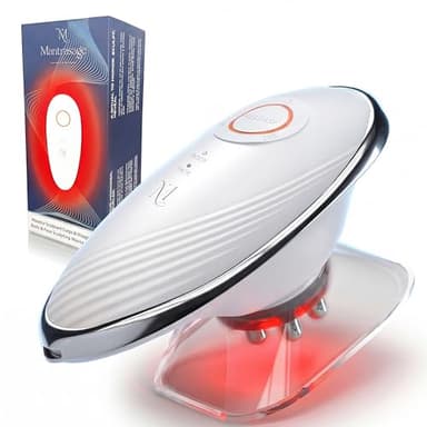 Masseur Sculptant Anti-Cellulite à Ventouse Électrique Corps & Visage 3 en 1 Mantrasage | Palper-Rouler, Lifting EMS & Thérapie Lumière Rouge | Drainage & Raffermissement Cuisses, Ventre, Bras, Fesses