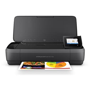 HP OfficeJet 250 Imprimante tout-en-un portable (Photocopie, Scan, Impression, Chargeur automatique de documents 10 pages, Recto/Verso manuel, Wifi)