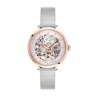 Pierre Lannier Femme Analogique Automatique Montre avec Bracelet en Acier Inoxydable Massif 312B628