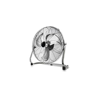 Taurus Sirocco 18 - Ventilateur de sol 120W, 3 vitesses, silencieux, 3 hélices métalliques / 45 cm de diamètre, inclinaison réglable, grille amovible, base antidérapante